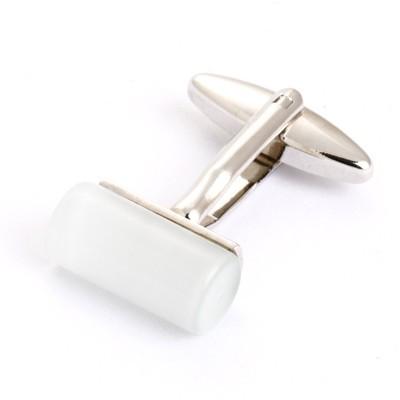 China ALLOY Fashion Mens French Shirt Accessories Cast Eye Opal Cufflinks for sale