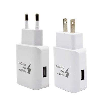 China Suitable For All Micro Usb 3.0 Charger Mobile Phone Usb Plug Fast Charging EU Qc3.0 Quick Charger For Samsung D5/S8 for sale