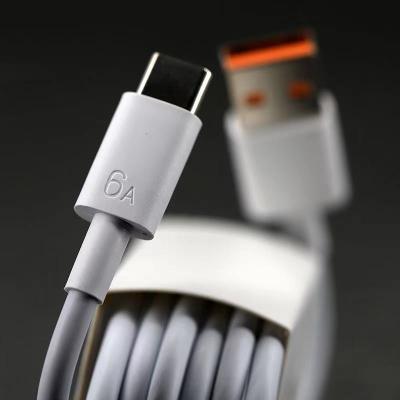 China Mobile Phone Types Super Fast Type 6A USB C Cable Fast Charging USB-C Mobile Phone Fast Charging Data Cable for sale