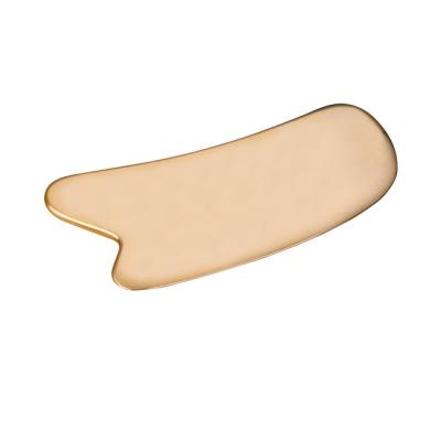 China Physiotherapy Meridian Cervical Meridian Factory Medicine Copper Gua Sha Plate Body Copper Gua Sha Plate Body Direct Custom for sale