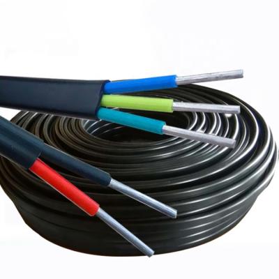 China Aluminum Construction 4mm BLVVB 2 Core Household Wire / Electrical Cable Price for sale