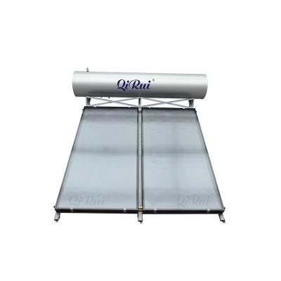 China 240L Flat-plate Collector Components Stainless Steel Interior Material Solar Water Heater for sale