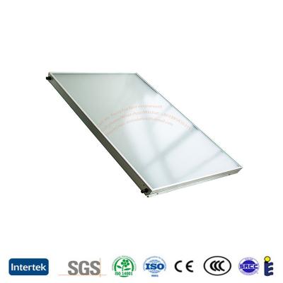 China Rooftop Panel Efficiency Solar Heater Collector with Customization Option Copper Pipe for sale