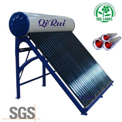 China Max. Capacity 200L Domestic Outdoor Vacuum Tube Solar Water Heater Boiler for Home for sale