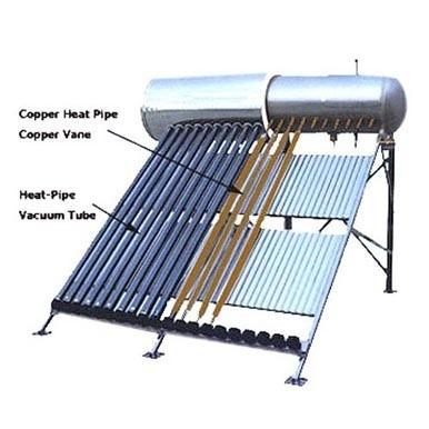 China 100-360 Liter Heat Pipe Vacuum Tube Solar Boiler Water Heater at Qiruite with HIP-58 for sale