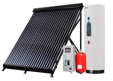 China Calentador de agua solar para el hogar Sistema solar HSP-58 Tanque de agua vertical y accesorios en venta