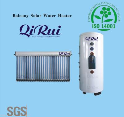 China 72 Hours Heat Preservation 100L 1500L Balcony Vacuum Tube Solar Energy Water Heater for sale