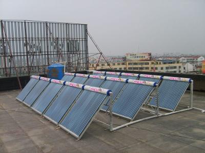 China Projeto de coletor de aquecimento de água quente solar não pressurizado para o mercado à venda