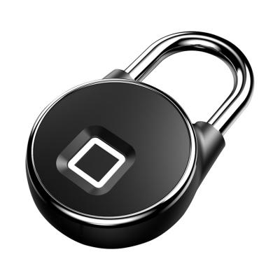 China Huihui P22 digital biometric fingerprint padlock BT app security tuya keyless electronic zinc alloy smart control wireless padlock for sale