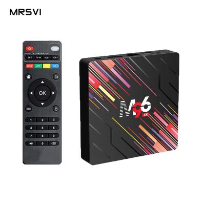 China M96 The Cheapest Color 4K TV Set Top Box RK3318 2G/4G 16G/32G/64G Wifi2.4+5G Android Set Top Box M96 Color for sale