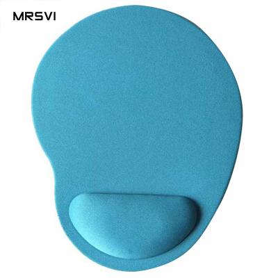 China Solid Color Anti-skid Mouse Pad Factory Price EVA Design Bottom Anti-skid Mouse Pad Gamer With Wrist Rest for sale