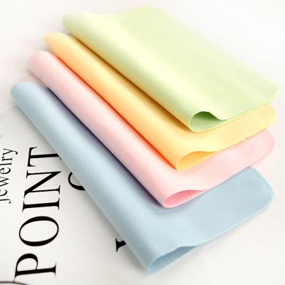 China 2021 Hot Selling 100% Eco-friendly Polyester Lens Microfiber Cleaning Cloth For Eye Glasses Wiping Cloth for sale