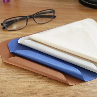 China Hot Selling Useful Customized Glasses Eco - Friendly Care Products Microfiber Glass Cleaning Cloth For Glasses for sale