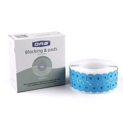 China Prevent Slippage Polishing For Lens Edgers DAS Competitive Price Blue Color 1826 Lens Blocking Pads For Lens Edging for sale