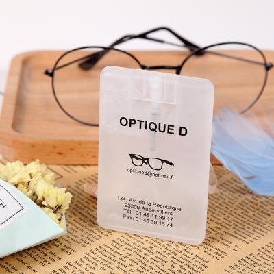 China High Quality Eyeglass Remover Kit Eyeglass /lens Spray Cleaner 20ML Cleaning Solution Customized by Eyeglass for sale