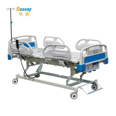 China BS-835A Multifunctional Hospital Room ABS Nursing 3 Operate Electric And Manual Hospital Bed Price for sale