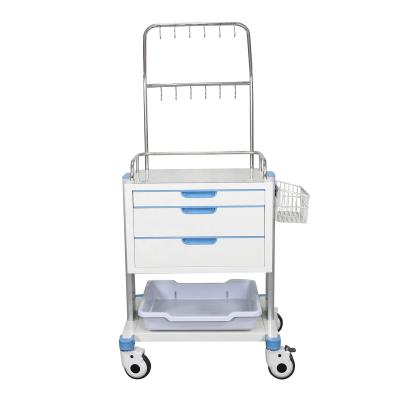 China Contemporary ABS Emergency Trolley Medical Crash Trolley Emergency Trolley Medical ABS for sale