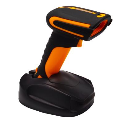 China Logistics 2d outdoor radio handheld barcode scanner with 2.4GHz module for sale