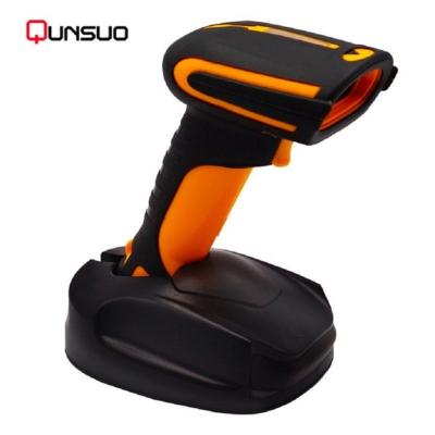 China Rechargeable Portable Wireless Barcode Reader QR Scanner A4 Rugged Size for sale