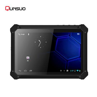 China Waterproof Rugged Industrial Tablet PC Android 10inch Handheld Computer PDA With Scanner And Fingerprint for sale