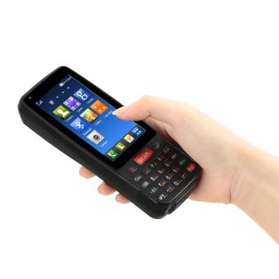 China Handheld computer Multi-touch 4inch screen 4G network wifi nfc barcode scanner pda terminal data reader for sale