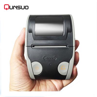 China 58mm Mini Portable BT Thermal Printer Android IOS Mini Thermal Printer for sale