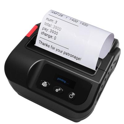 China Black and White Portable 80mm Thermal Shipping Label Printer for sale