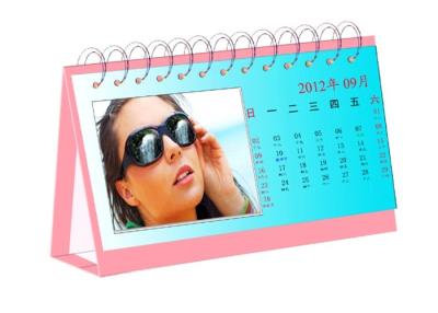 China Matt Art Paper Personalized Calendar Printing Services Waterproof Poly Bag Packing for sale