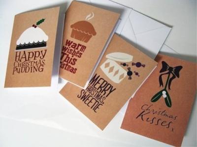 China Commercial Custom Christmas Card Printing Service , Greeting Card Printing Services for sale