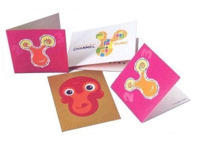 China Panton Color Custom Card Printing Wedding Card Printing Services For Any Shape for sale