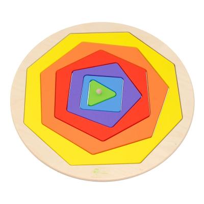 China Brain Development Montessori Materials Teaching Resources Kids Wooden Educational Toys Wooden Puzzle zu verkaufen