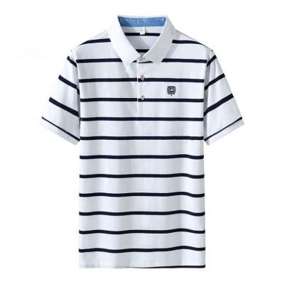 China Other Cotton 100% Polo Neck Short Sleeve Export Oriented Polo Shirt For Men Striped From Bangladesh for sale