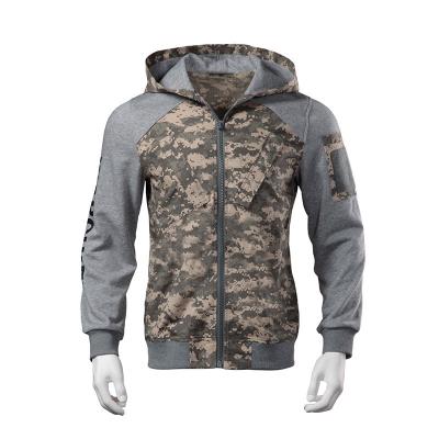 China Latest Breathable Factory Moisture-Wicking Camouflage Coats For Men Hooded Tracksuits For Men for sale