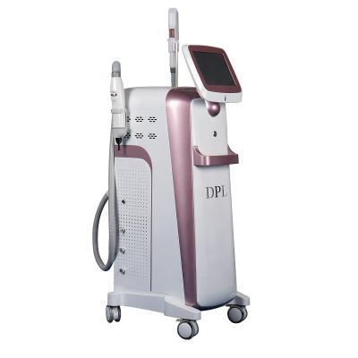 China Good selling commercial laser tattoo removal instrument and DPL laser beauty machine for hair removal permanent for sale