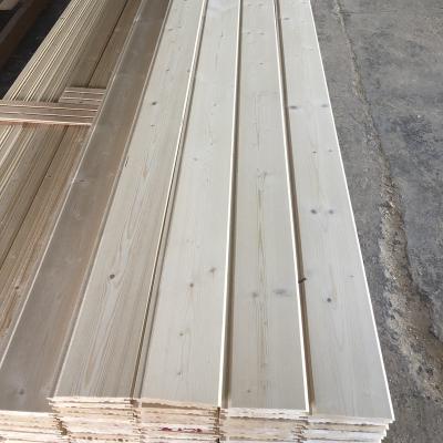 China Modern solid wood cladding panels for the wall of the wooden house for sale