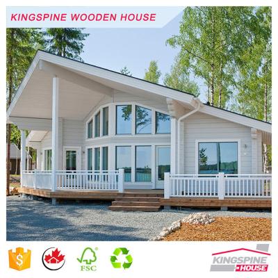 China Indian Cabin Design Log Parking Export House Prefab Wooden House KPL-016 for sale