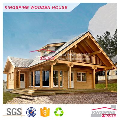 China Modern Tiny Prefab Parking Lot Wooden Log Cabin House Door Designs KPL-064 for sale