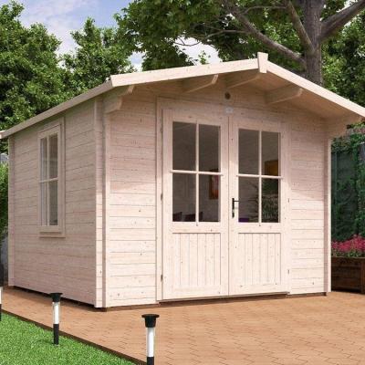 China Tiny Prefab Carport Garden Wooden House for sale