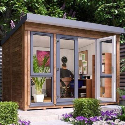 China Carport Garden Prefab Wooden Office for sale