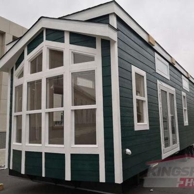 China Modern Fashion Wooden Trailer House For Travel for sale