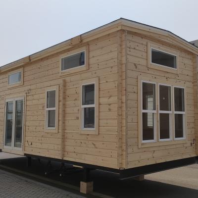 China Modern mobile wooden trailer house for for sale