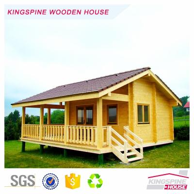 China Wooden log cabin KPL-2 from prefabSPF wooden house cabin for sale