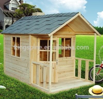 China Solid wood wooden house kids play house/pet house cubby house for sale