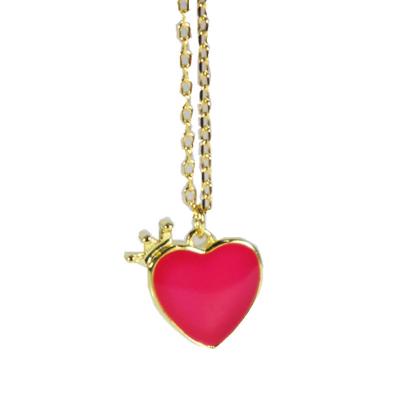 China New 925 valentine's day necklace Paris popular heart feeling silver temperature-changing love heart jewelry fashion pendant necklace for sale