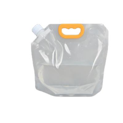 China Custom Pouch Collapsible Outdoor Storage Drinks Bag Water Plastic Bag BIODEGRADABLE for sale