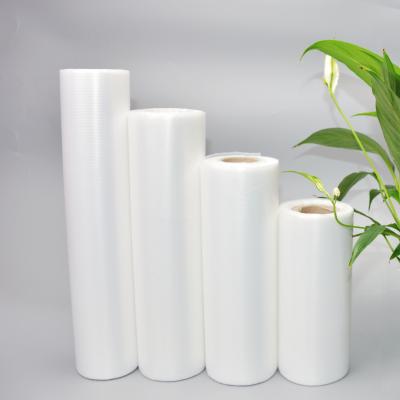 China Viable Compound Transparent Food Vacuum Bag Roll Bag Texture Storage Packaging Bag for sale