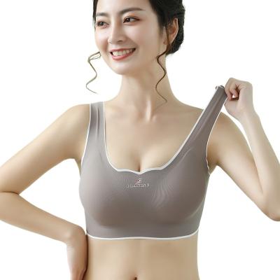 China Cheap price seamless bra QUICK DRY plus size latex one piece bra sports bra vest women for sale