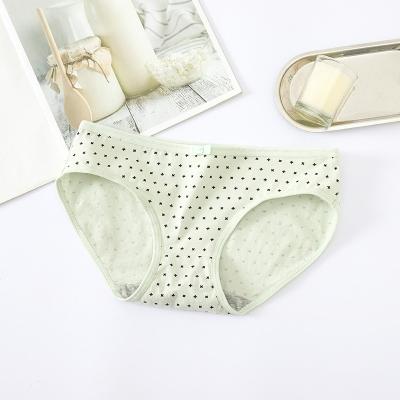 China Wholesale High Quality Breathable Women's Cotton Panties Ladies Sexy Underwear Female Yarn Briefs for sale