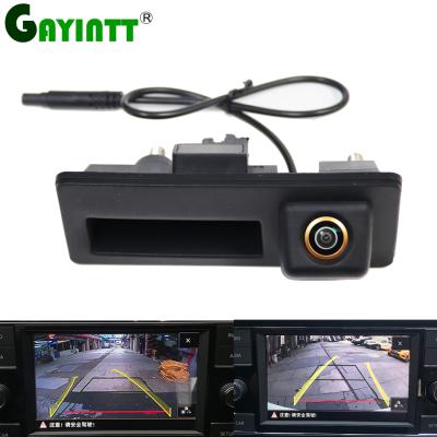 China RCD330 Car Trunk Handle Waterproof Rear View Camera For Audi A2 A3 A4 A6 Q2 VW MQB PQ MIB Monitor Data Trajectory Stereo Line. No CANBUS for sale