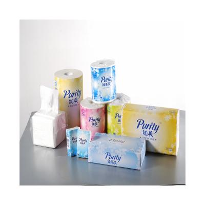 China Virgin Wood Pulp Tissue Roll Toilet Paper for sale